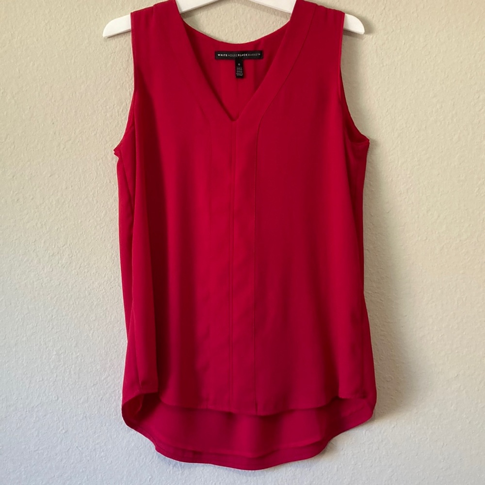 White House Black Market Sleeveless Blouse